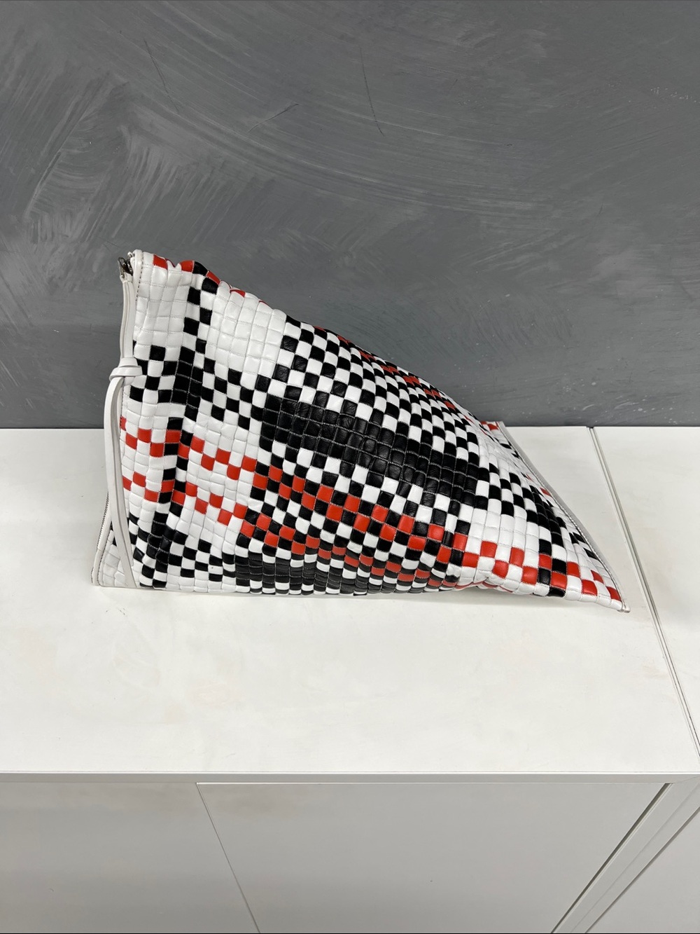 Celine Berlingot Check Clutch